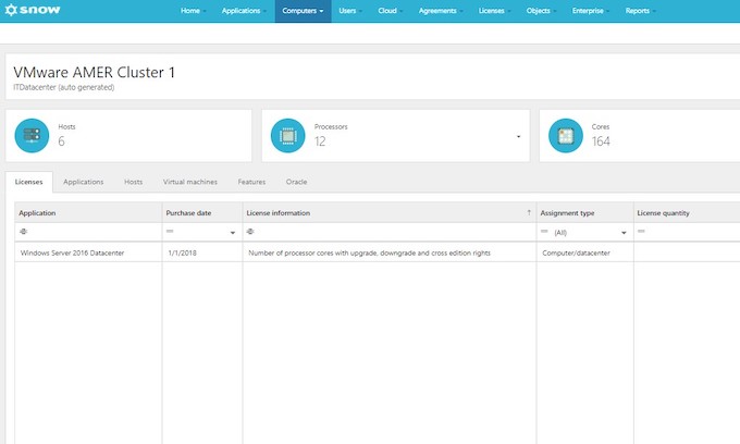 Snow Virtualization Management Option